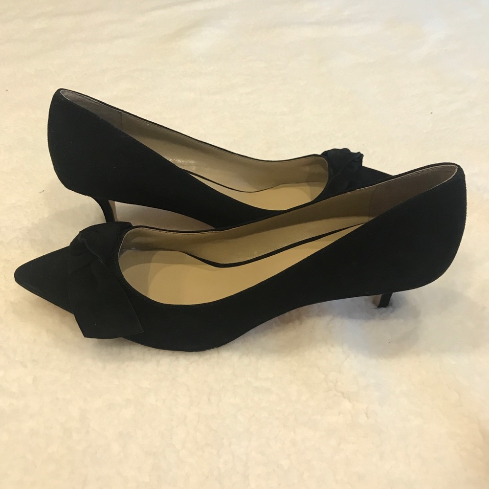 Ann Taylor Black Heels NEW size 9